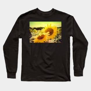 Summer Sunshine Sunflower Long Sleeve T-Shirt